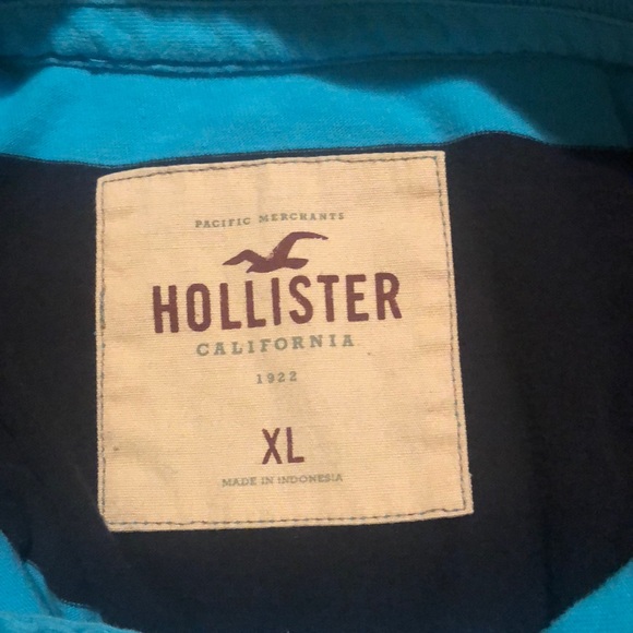 Blue collared shirt - Picture 4 of 4